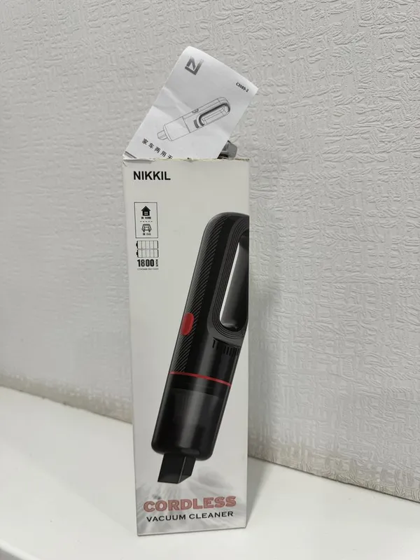 Беспроводной пылесос NIKKIL C3089-2 (для авто и дома) 1