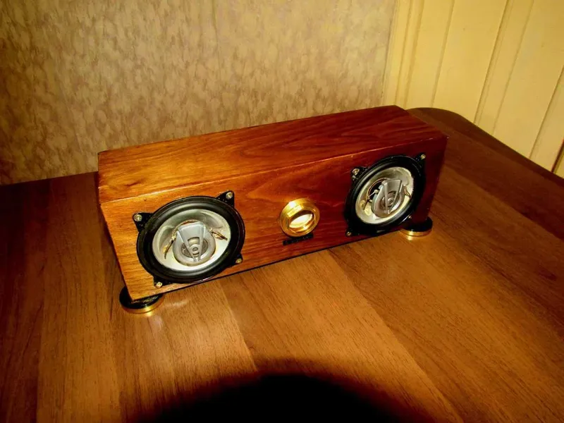 Аудиофильная, стерео колонка «Pioneer» (Belgium. 50W/4"), сабвуфер — фото 3