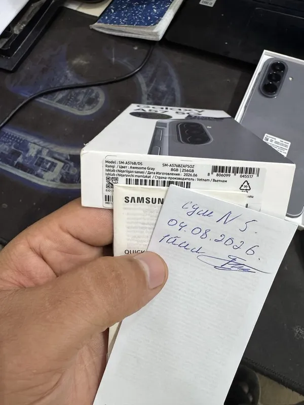 Samsung A57 (256gb) yangi telefon 2 Samsung A57 (256gb) yangi telefon 2