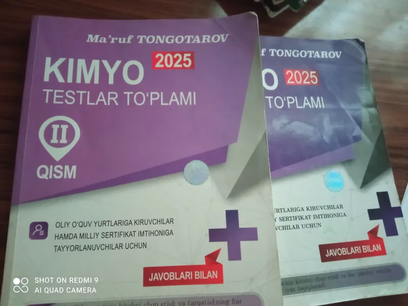 kimyo test toʻplami