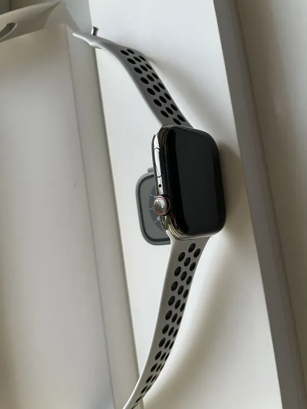 Apple watch 8 45mm stainless steel. Simkartalik. — фото 6