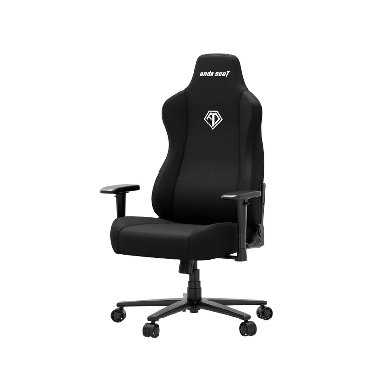 } Кресло AndaSeat Novis XL, ПВХ кожа, 1D-Armrests, чёрный