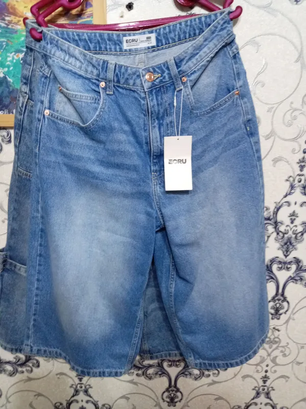 продаю джинсовые шорты bermuda Baggy и джинсы — фото 1