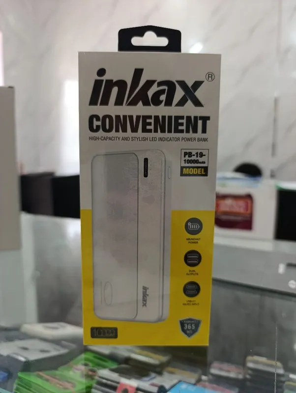 Inkax Convenience PB-19 Model Power bank sotiladi..! 1