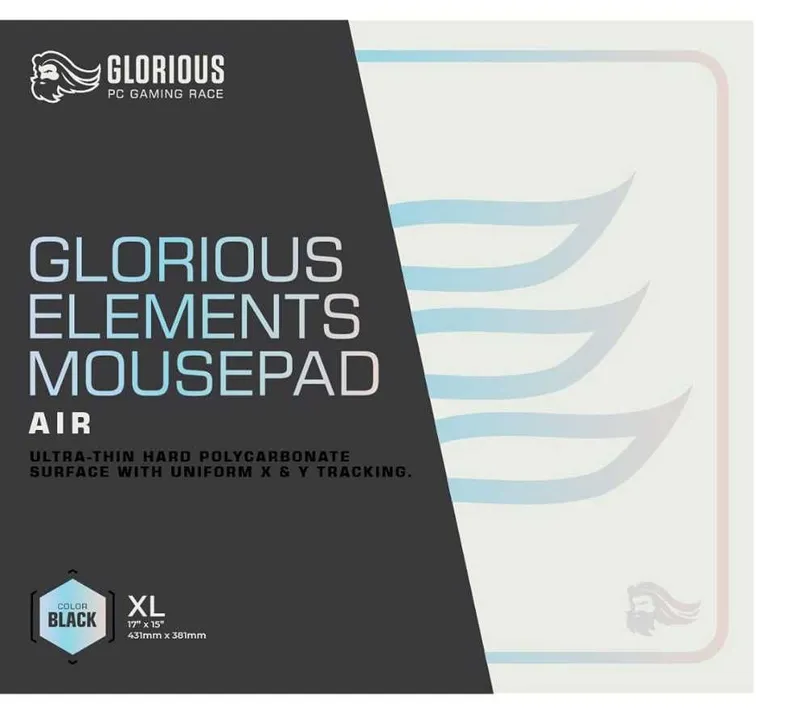 ^ Коврик для мыши Glorious Element Mouse Pad - Air (38x43cm) 3 ^ Коврик для мыши Glorious Element Mouse Pad - Air (38x43cm) 3