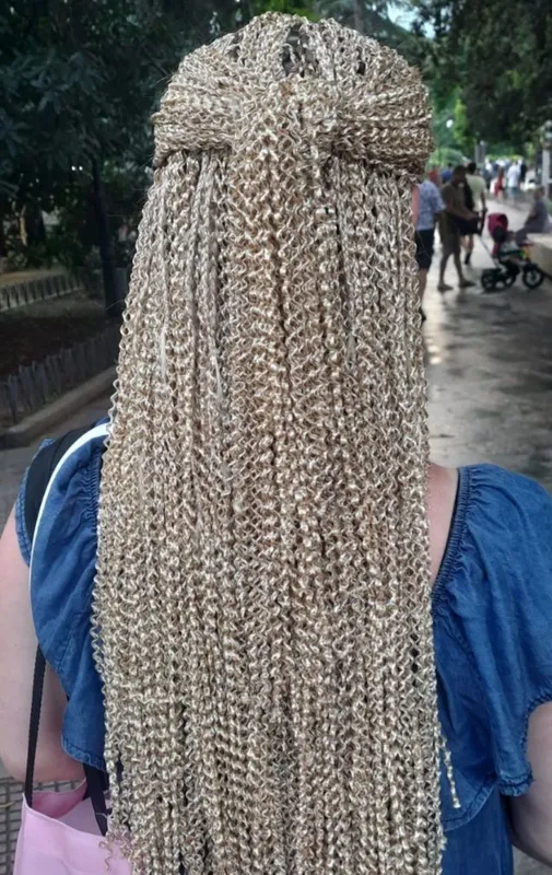 Nuqta usulida afro o‘rimlar (gofrli va to‘lqinli) o‘raman 7