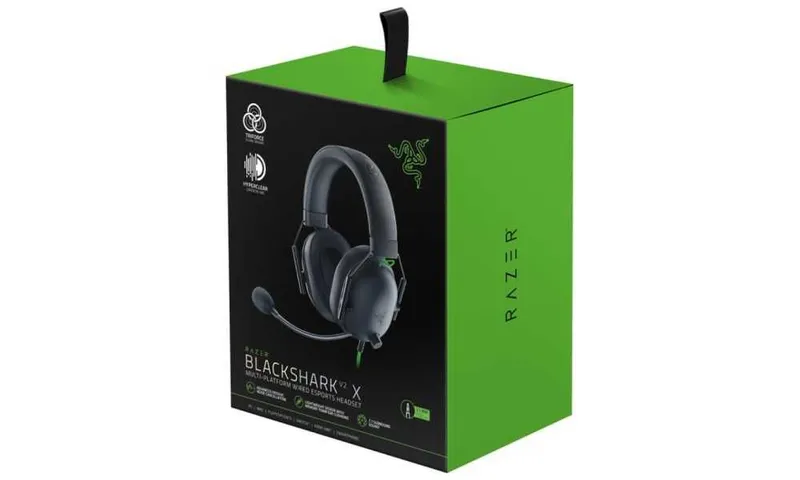 Наушники игровые проводные Razer Headset BlackShark V2 X 7,1 USB Black — фото 4