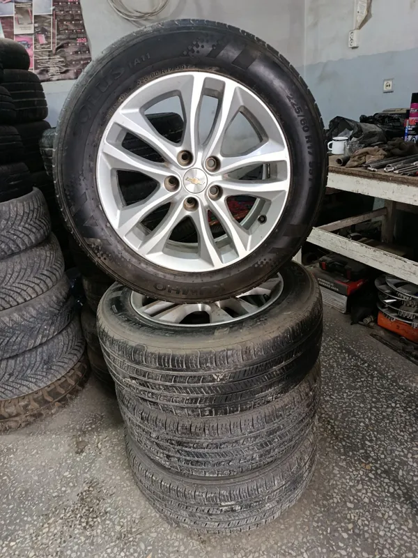 Malibu 2.4 diska R17 Orlando ga GM made in Korea+Solus Kumho balon — фото 2