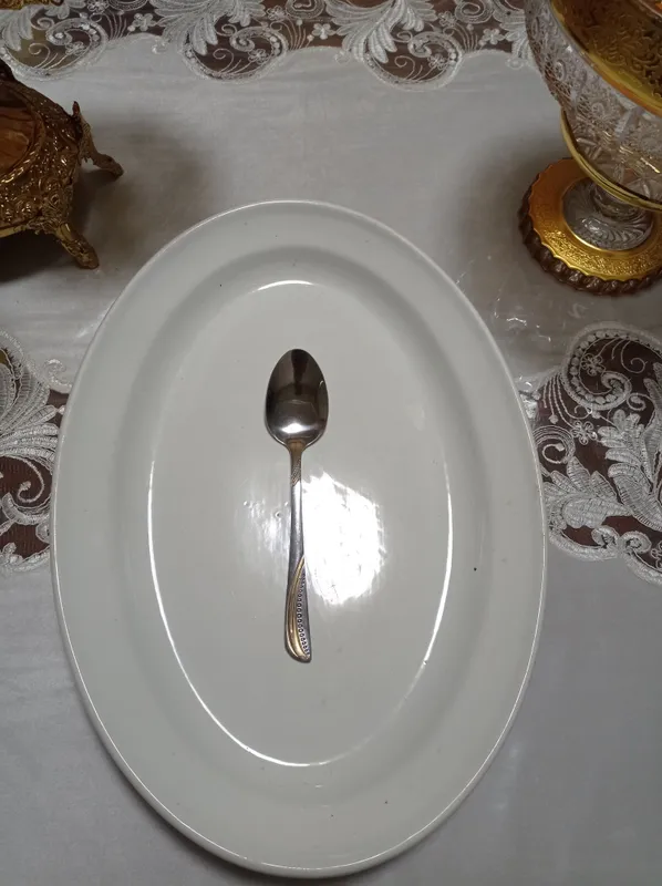 Katta chinni oval salatnitsa.Tortlar va tòsh uchun — фото 2
