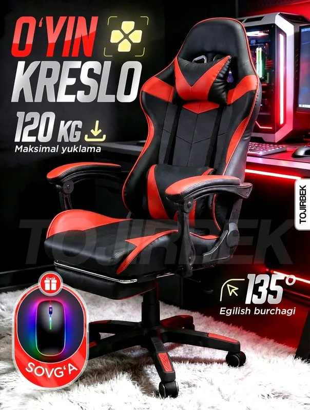 Gaming Kreslo Qulay va yangi