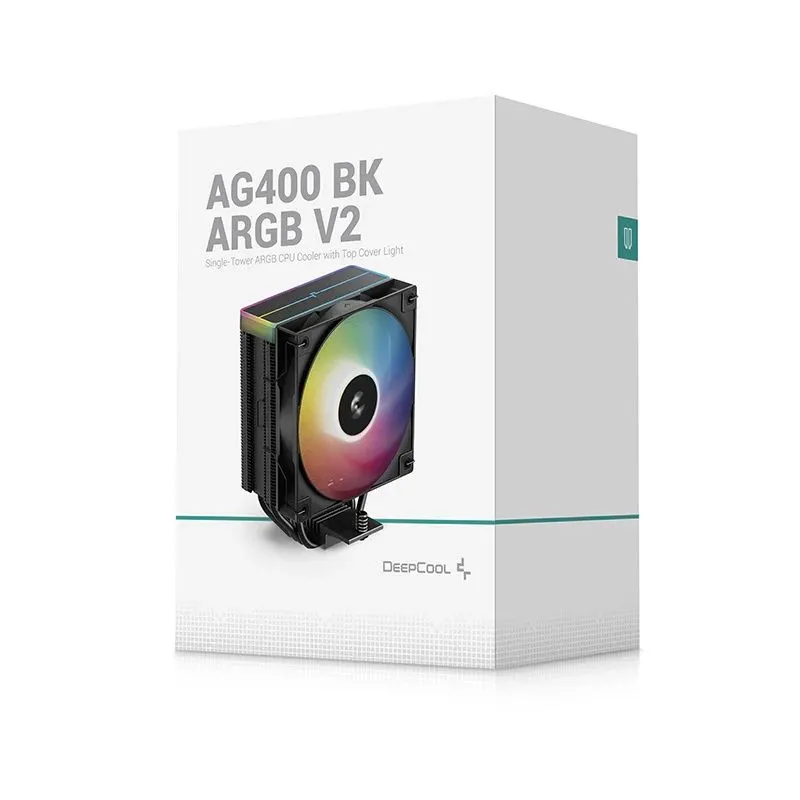 CPU cooler Deepcool AG400 BK ARGB V2 — фото 1