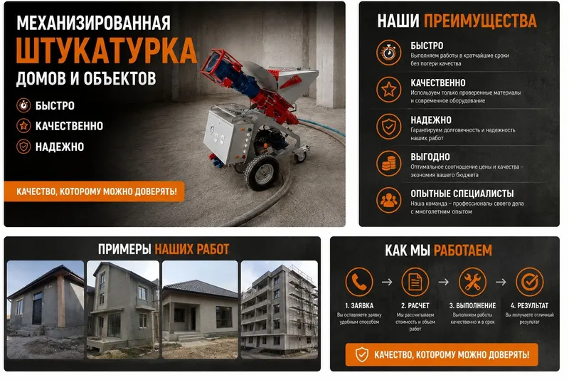 Механизированная штукатурка в Ташкенте | Дома, квартиры, новострой — фото 3