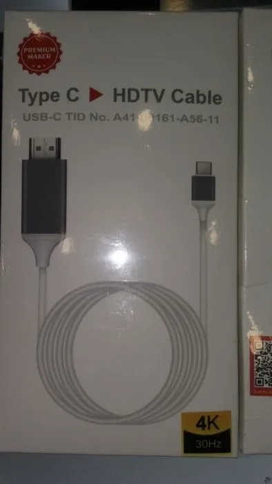 Доставка ! И по областям, Кабель type - c > hdmi / iphone > hdmi — фото 1