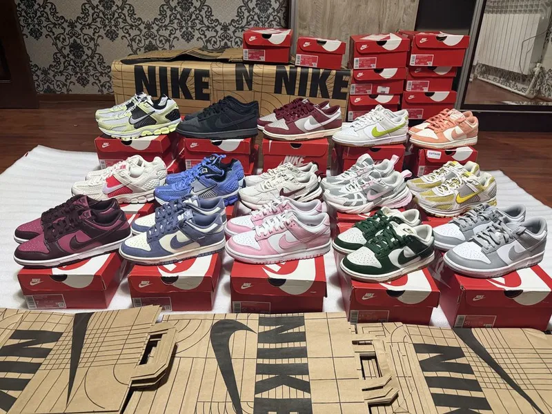 Оптом 28 пар ОРИГИНАЛ Nike из Дубая (Vomero 5, Dunk Low, V2K) 3 Оптом 28 пар ОРИГИНАЛ Nike из Дубая (Vomero 5, Dunk Low, V2K) 3