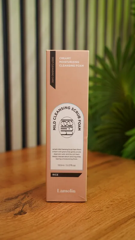 LAMELIN MILD CLEANSING FOAM RICE
