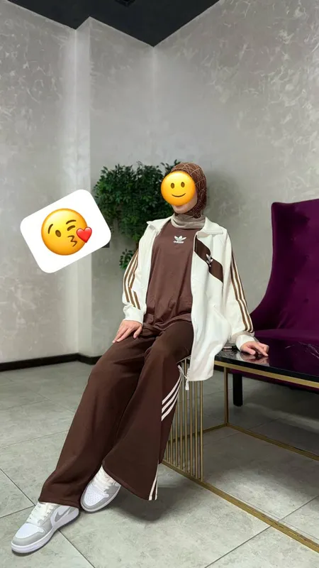 Стильный, удобный спортивный костюм, тройка Adidas — фото 3
