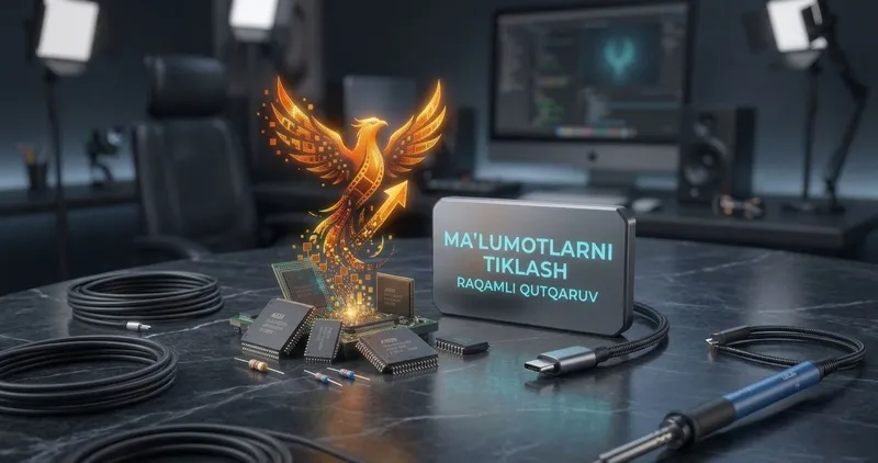Xard fleshka / Ma'lumot tiklash / Восстановление данных
