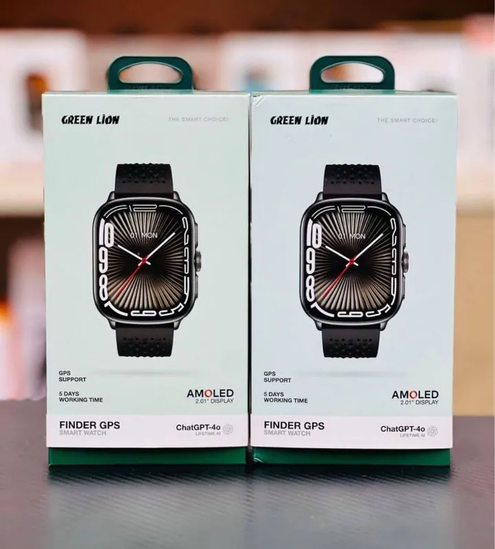 Green lion smart watch • классик • спортивный • амолед • сим картой — фото 5