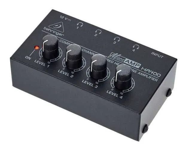 Behringer HA400 4-Channel Stereo Headphone Amplifier