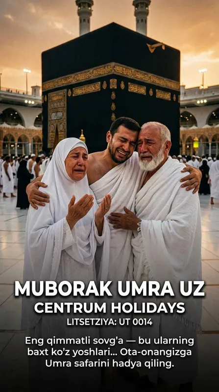 Centrum Holidays Умра Цена Yashnobod Rasmiy Muborak Umra Uzb Tur Paket 8