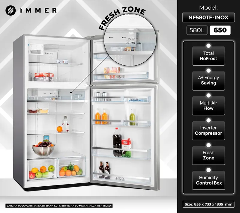 IMMER NF580TF-Inox 2 IMMER NF580TF-Inox 2