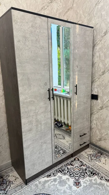 1 кишилик тўплам. Парта, кроват, шкаф, тумба 4