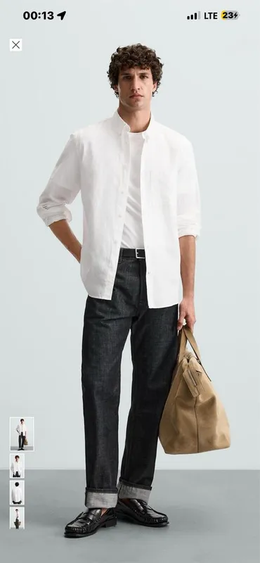 Рубашка Zara Man 3 Рубашка Zara Man 3