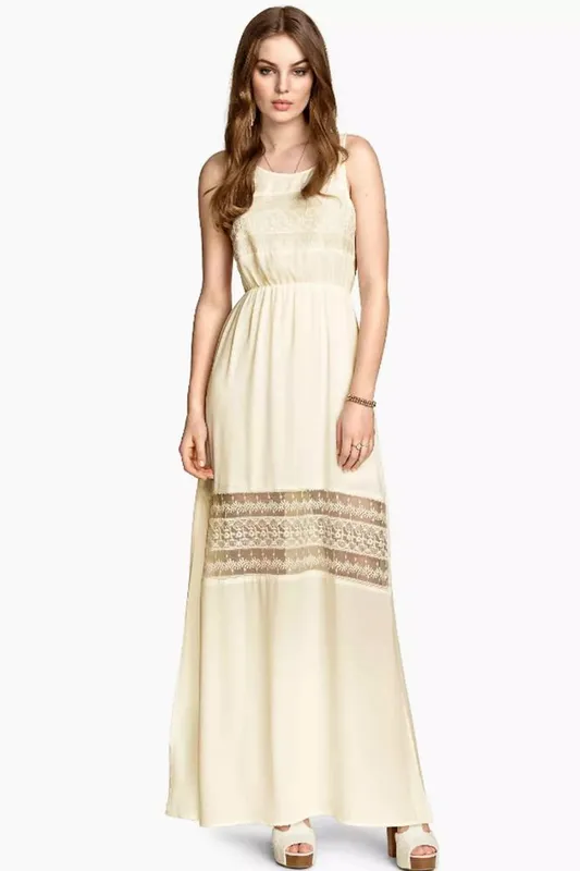 Нежное платье hm в стиле boho chic