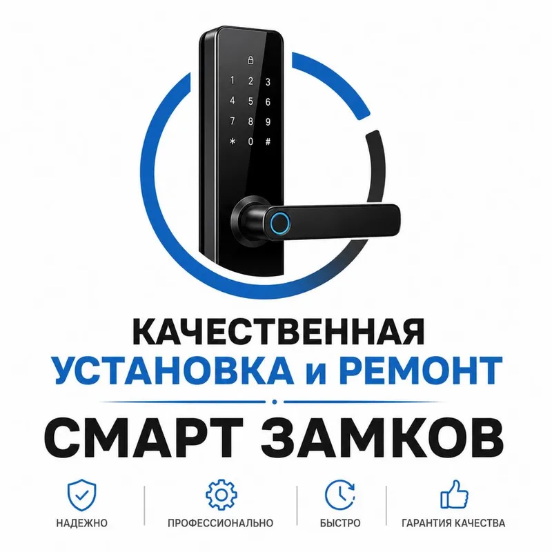 Установка Смарт замков 1 Установка Смарт замков 1