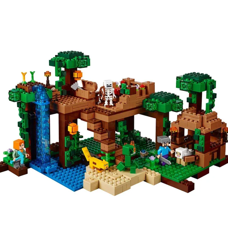LEGO Minecraft 21125 Домик на дереве в джунглях Оригинал 3