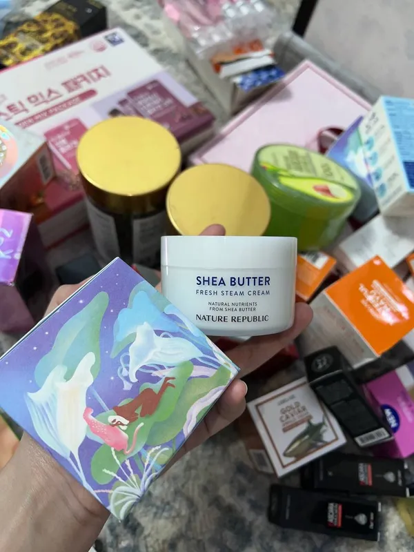 Shea butter yuzni namlantiruvchi tungi krem