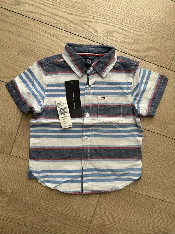 Штаны, свитер, рубашка Tommy Hilfiger, лонгслив и футболка на 2 года 5 Штаны, свитер, рубашка Tommy Hilfiger, лонгслив и футболка на 2 года 5