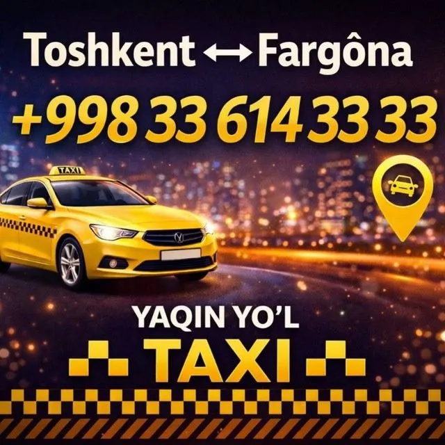 Такси Фаргона Тошкент - Кувасой Тошкент 1 Такси Фаргона Тошкент - Кувасой Тошкент 1