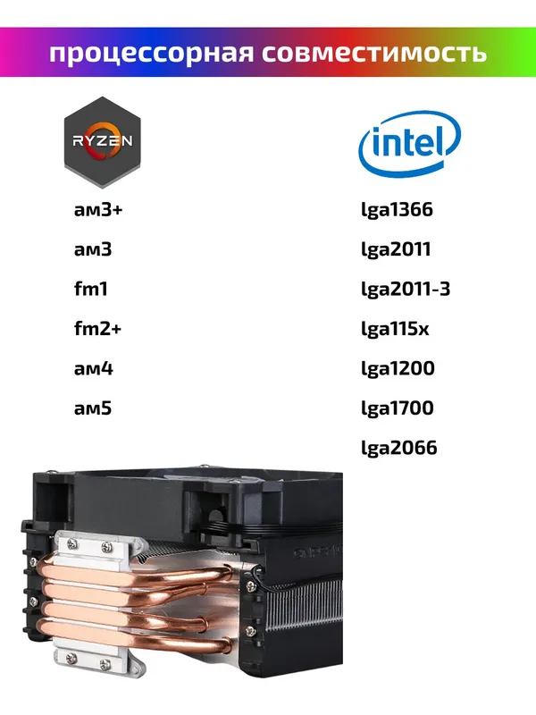 Кулер Zalman Performa CNPS10XOPTIMA Black, для процессоров, 120 мм 2 Кулер Zalman Performa CNPS10XOPTIMA Black, для процессоров, 120 мм 2