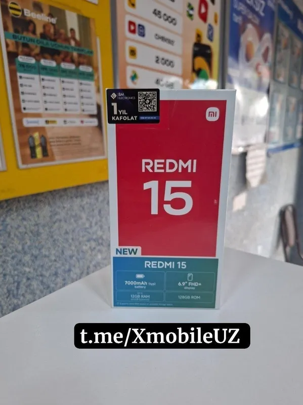 Redmi 15 6+2/128GB Redmi 15 6+2/128GB