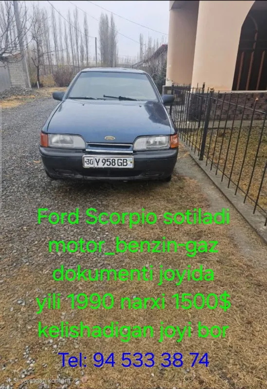 Ford scorpio sotiladi