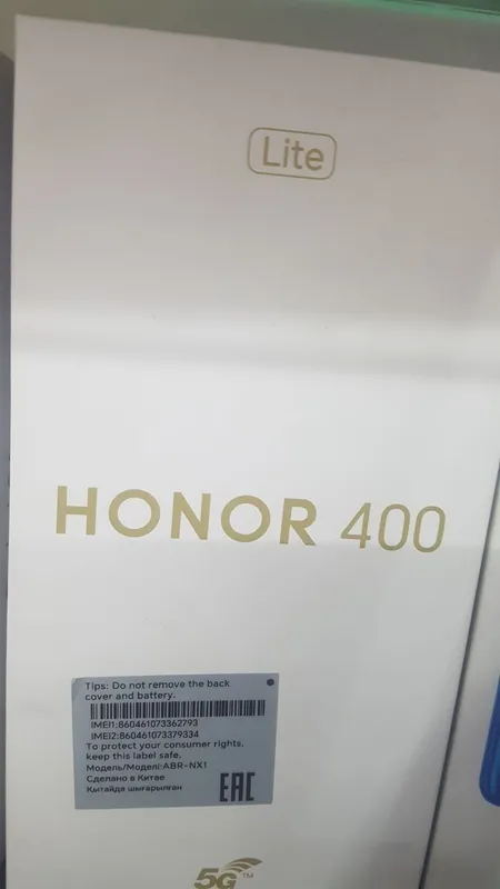 Honor 400 lite 256 gb ideal