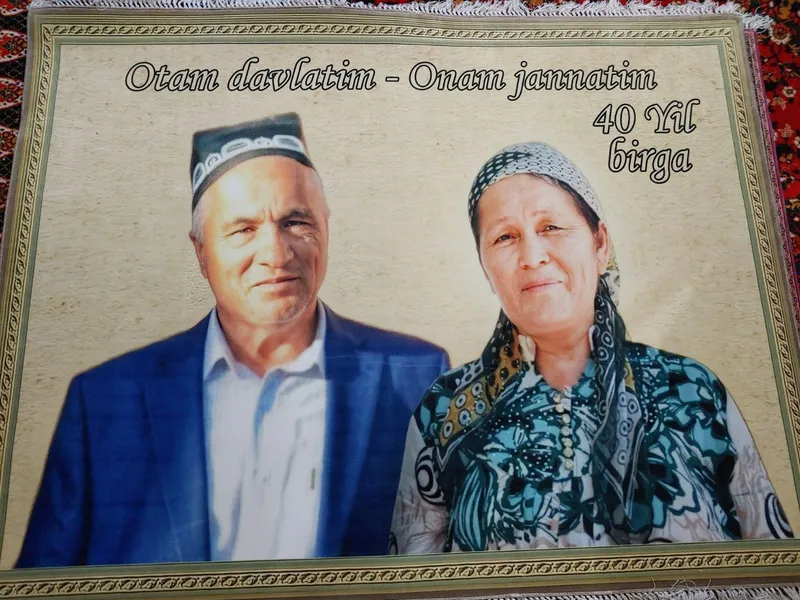 Портрет на ковре на заказ Rasm gilamga — фото 4
