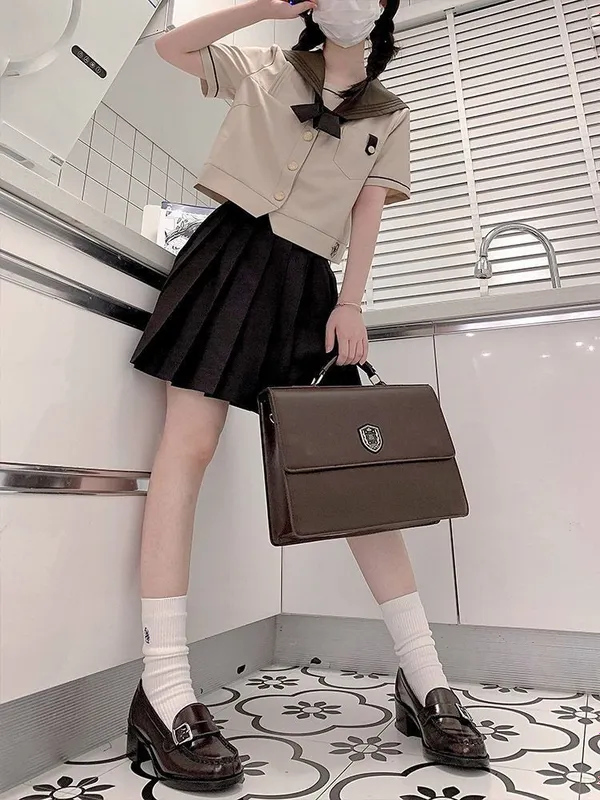 Школьный рюкзак портфель классический женский — фото 5