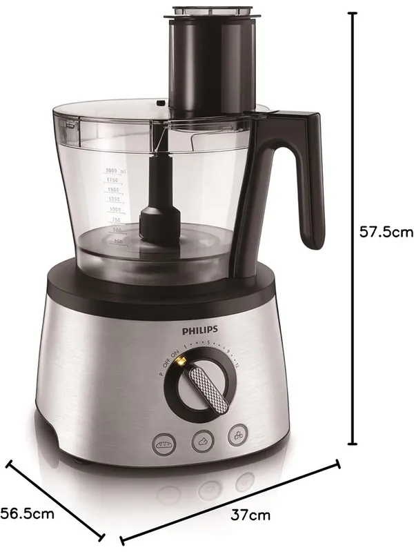 Кухонный комбайн Philips HR7778, 1300Вт, 3.4л — фото 5
