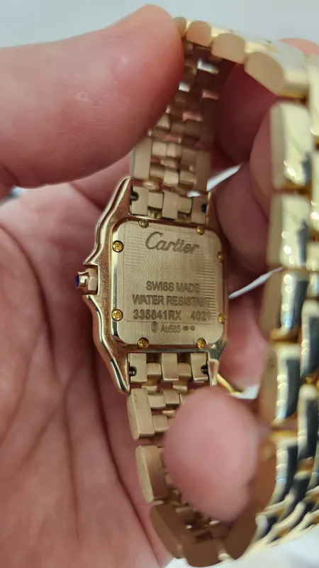 Золотые часы Cartier — фото 3