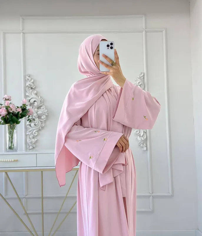 Abaya+baza ko’ylak+sharf+belbog’ — фото 3