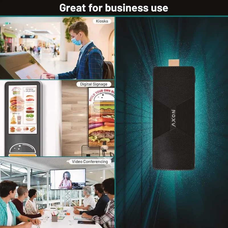 Ультракомпактный Мини Пк Mini PC Axon mini stick PC intel J4125 4/64Gb — фото 5
