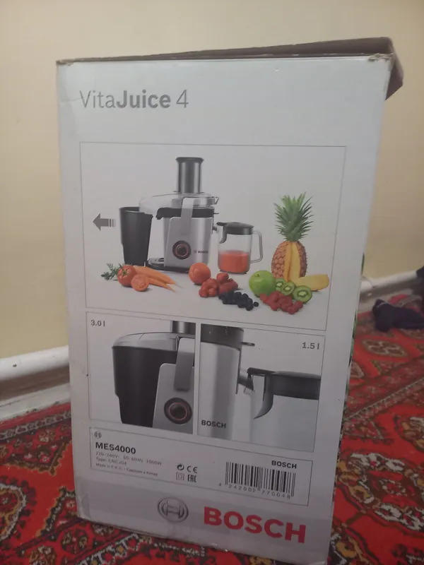 Bosch VitaJuice 4 — Premium Sharbat Siqgich