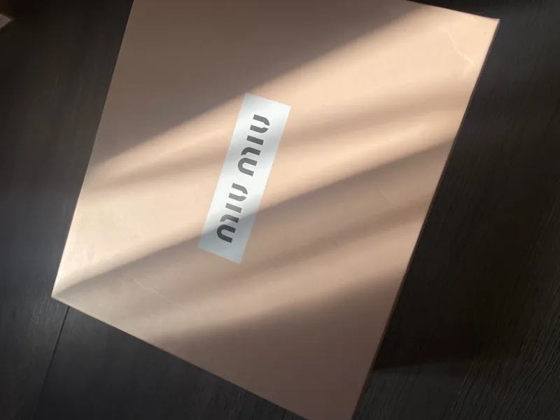 Сумка Miu miu с коробкой — фото 3