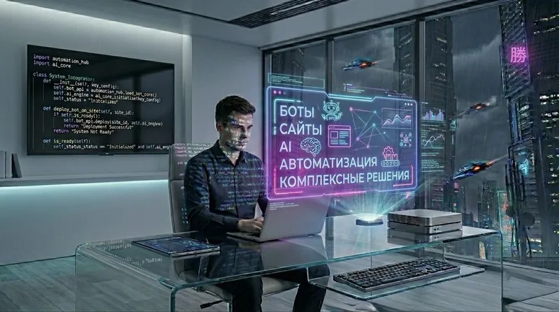 Telegram-боты, сайты, автоматизация, AI-интеграции под ключ