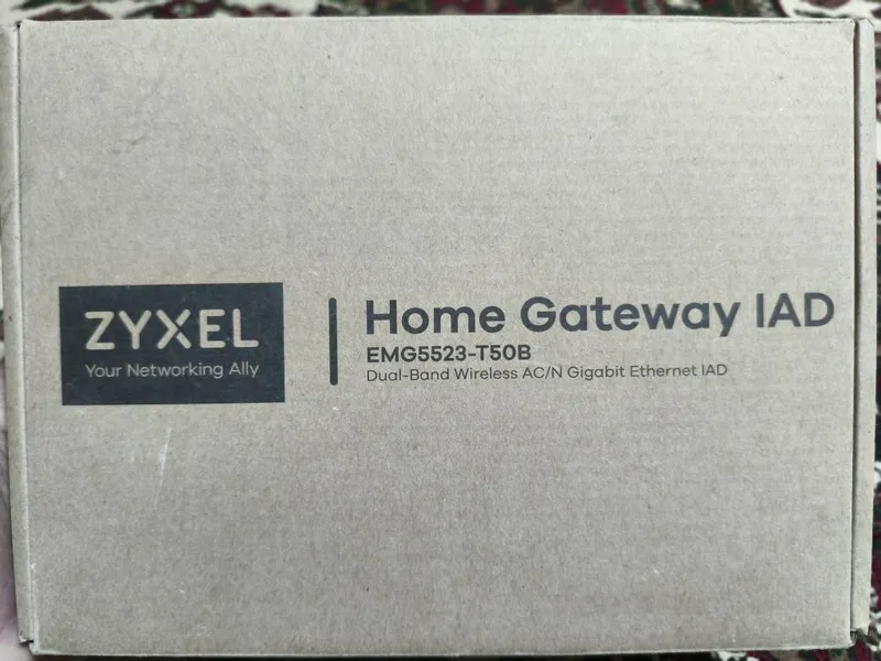 FTTB router, HOME GATEWAY, Zyxel — фото 1