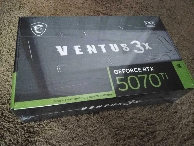 MSI GeForce RTX 5070 Ti 16G VENTUS 3X OC 4