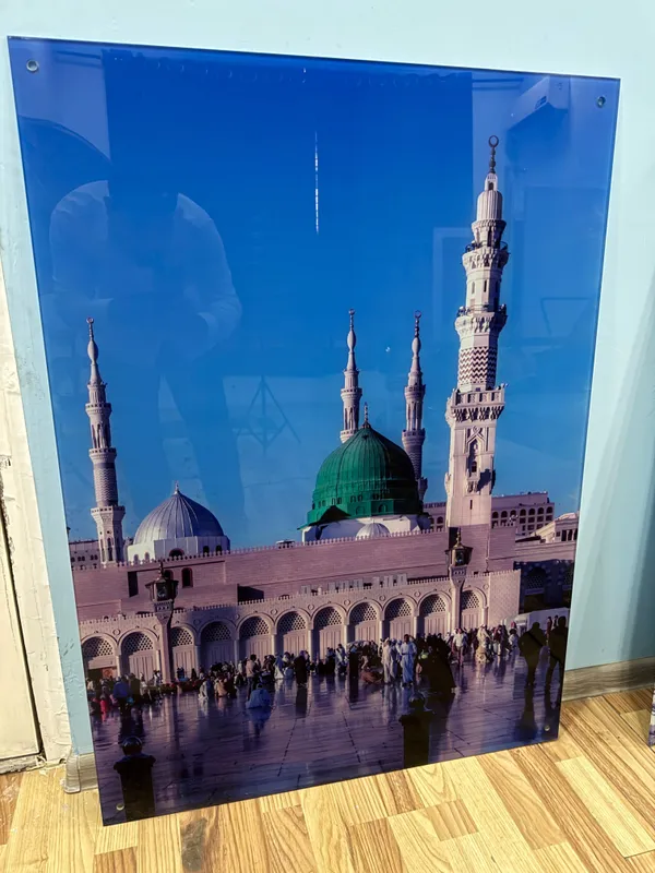 Devor uchun makka va madina oynali rasmlar 1 Devor uchun makka va madina oynali rasmlar 1