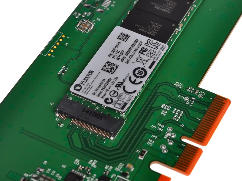 Plextor M6e PX-AG256M6e 256GB SSD xotira qurilmasi 1